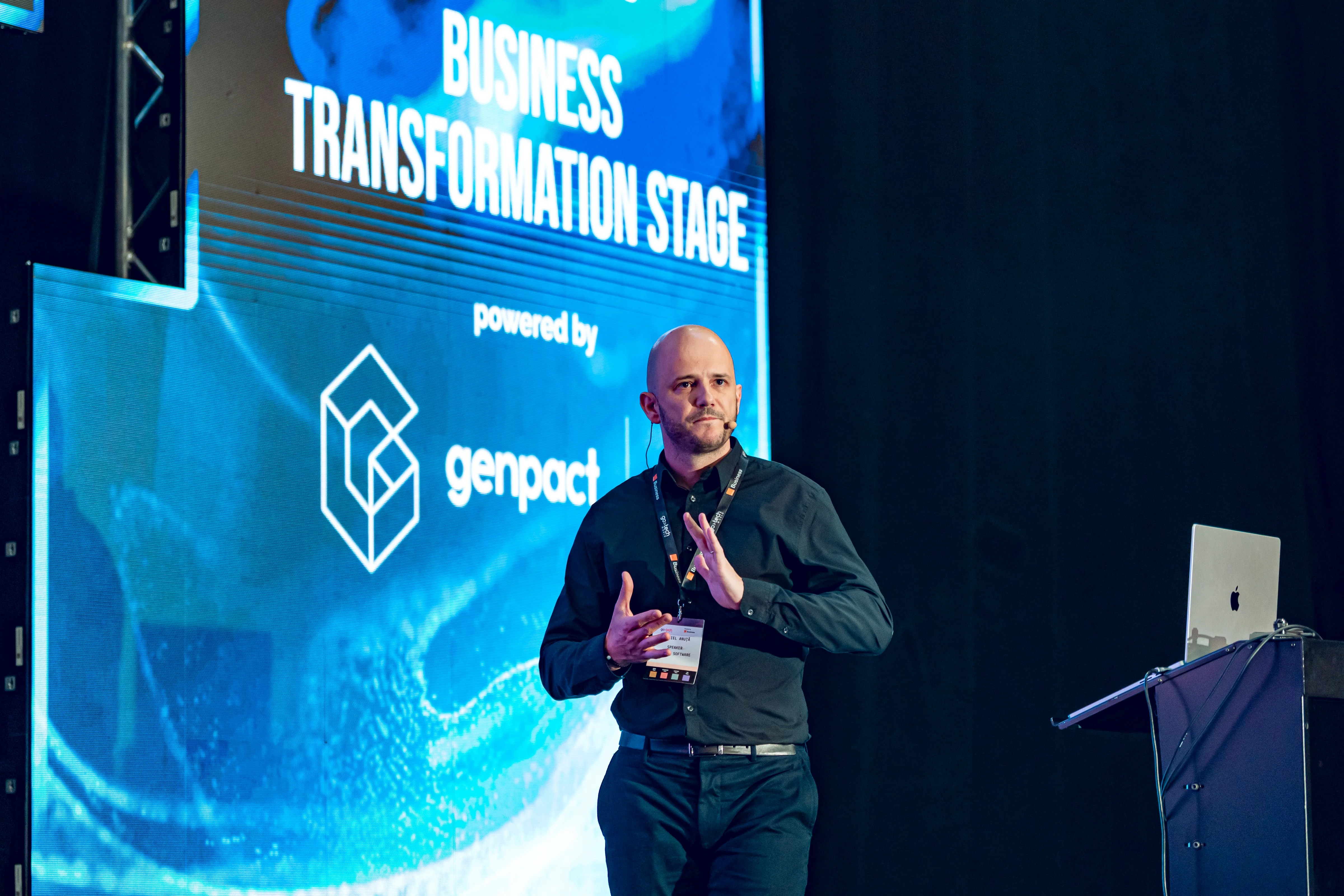 Gabriel Anuță, fondator Baboon, la GoTech World 2024